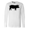 Premium Soft Cotton Long Sleeve Tee - Full Color Printing Thumbnail