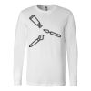 Premium Soft Cotton Long Sleeve Tee - Full Color Printing Thumbnail