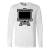 Premium Soft Cotton Long Sleeve Tee - Full Color Printing Thumbnail
