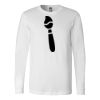 Premium Soft Cotton Long Sleeve Tee - Full Color Printing Thumbnail