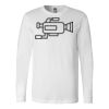 Premium Soft Cotton Long Sleeve Tee - Full Color Printing Thumbnail