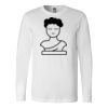 Premium Soft Cotton Long Sleeve Tee - Full Color Printing Thumbnail