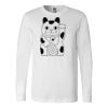 Premium Soft Cotton Long Sleeve Tee - Full Color Printing Thumbnail