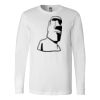 Premium Soft Cotton Long Sleeve Tee - Full Color Printing Thumbnail
