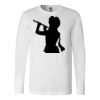 Premium Soft Cotton Long Sleeve Tee - Full Color Printing Thumbnail