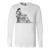 Premium Soft Cotton Long Sleeve Tee - Full Color Printing Thumbnail