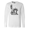 Premium Soft Cotton Long Sleeve Tee - Full Color Printing Thumbnail