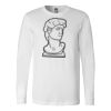 Premium Soft Cotton Long Sleeve Tee - Full Color Printing Thumbnail