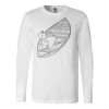 Premium Soft Cotton Long Sleeve Tee - Full Color Printing Thumbnail