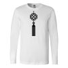 Premium Soft Cotton Long Sleeve Tee - Full Color Printing Thumbnail