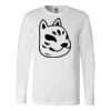 Premium Soft Cotton Long Sleeve Tee - Full Color Printing Thumbnail