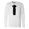 Premium Soft Cotton Long Sleeve Tee - Full Color Printing Thumbnail