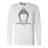 Premium Soft Cotton Long Sleeve Tee - Full Color Printing Thumbnail