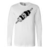 Premium Soft Cotton Long Sleeve Tee - Full Color Printing Thumbnail