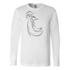 Premium Soft Cotton Long Sleeve Tee - Full Color Printing Thumbnail