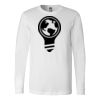 Premium Soft Cotton Long Sleeve Tee - Full Color Printing Thumbnail