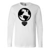 Premium Soft Cotton Long Sleeve Tee - Full Color Printing Thumbnail