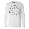 Premium Soft Cotton Long Sleeve Tee - Full Color Printing Thumbnail