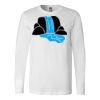 Premium Soft Cotton Long Sleeve Tee - Full Color Printing Thumbnail