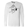 Premium Soft Cotton Long Sleeve Tee - Full Color Printing Thumbnail