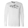 Premium Soft Cotton Long Sleeve Tee - Full Color Printing Thumbnail