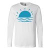 Premium Soft Cotton Long Sleeve Tee - Full Color Printing Thumbnail