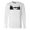 Premium Soft Cotton Long Sleeve Tee - Full Color Printing Thumbnail
