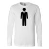 Premium Soft Cotton Long Sleeve Tee - Full Color Printing Thumbnail