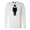 Premium Soft Cotton Long Sleeve Tee - Full Color Printing Thumbnail