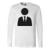 Premium Soft Cotton Long Sleeve Tee - Full Color Printing Thumbnail