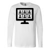 Premium Soft Cotton Long Sleeve Tee - Full Color Printing Thumbnail