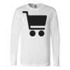 Premium Soft Cotton Long Sleeve Tee - Full Color Printing Thumbnail