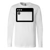 Premium Soft Cotton Long Sleeve Tee - Full Color Printing Thumbnail