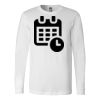 Premium Soft Cotton Long Sleeve Tee - Full Color Printing Thumbnail
