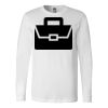Premium Soft Cotton Long Sleeve Tee - Full Color Printing Thumbnail