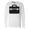 Premium Soft Cotton Long Sleeve Tee - Full Color Printing Thumbnail