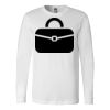 Premium Soft Cotton Long Sleeve Tee - Full Color Printing Thumbnail