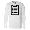 Premium Soft Cotton Long Sleeve Tee - Full Color Printing Thumbnail