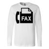 Premium Soft Cotton Long Sleeve Tee - Full Color Printing Thumbnail