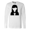 Premium Soft Cotton Long Sleeve Tee - Full Color Printing Thumbnail