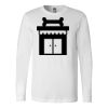 Premium Soft Cotton Long Sleeve Tee - Full Color Printing Thumbnail