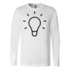 Premium Soft Cotton Long Sleeve Tee - Full Color Printing Thumbnail