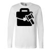 Premium Soft Cotton Long Sleeve Tee - Full Color Printing Thumbnail