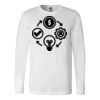 Premium Soft Cotton Long Sleeve Tee - Full Color Printing Thumbnail