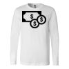 Premium Soft Cotton Long Sleeve Tee - Full Color Printing Thumbnail