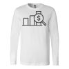 Premium Soft Cotton Long Sleeve Tee - Full Color Printing Thumbnail