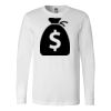 Premium Soft Cotton Long Sleeve Tee - Full Color Printing Thumbnail