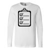 Premium Soft Cotton Long Sleeve Tee - Full Color Printing Thumbnail