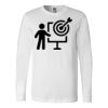 Premium Soft Cotton Long Sleeve Tee - Full Color Printing Thumbnail