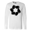 Premium Soft Cotton Long Sleeve Tee - Full Color Printing Thumbnail